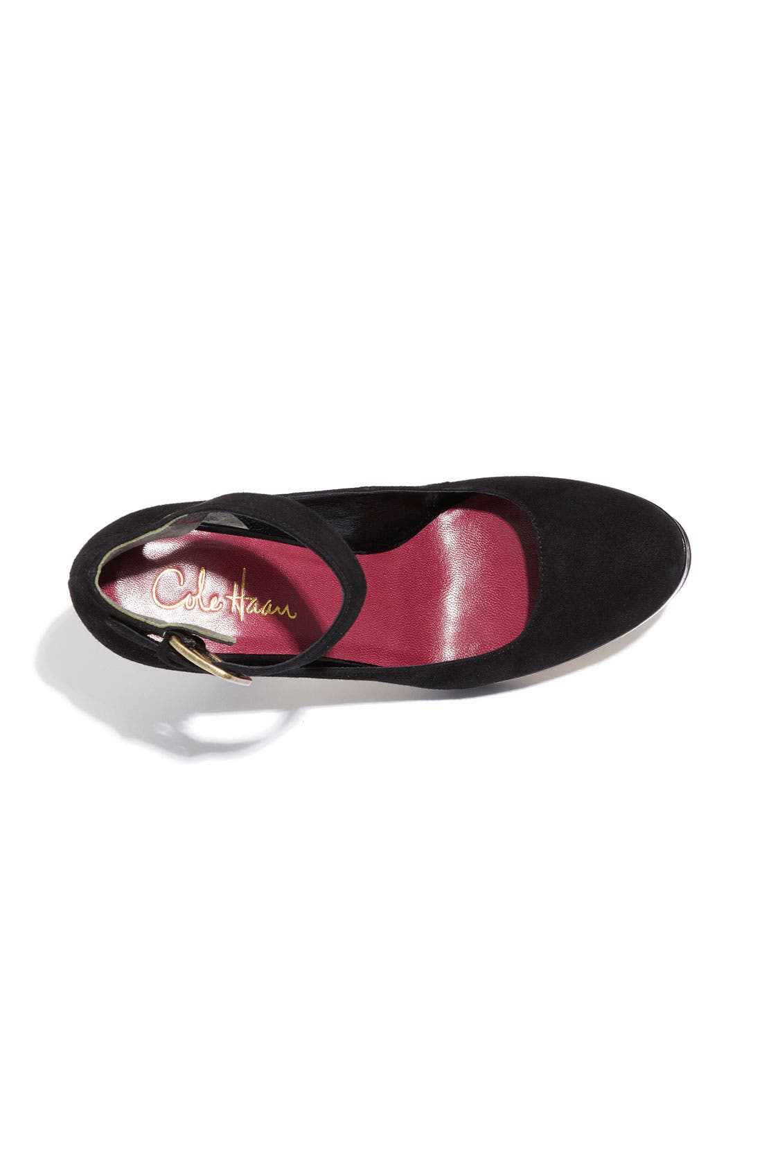 'Air Marisa' Buckle Pump, Main, color, BLACK SUEDE