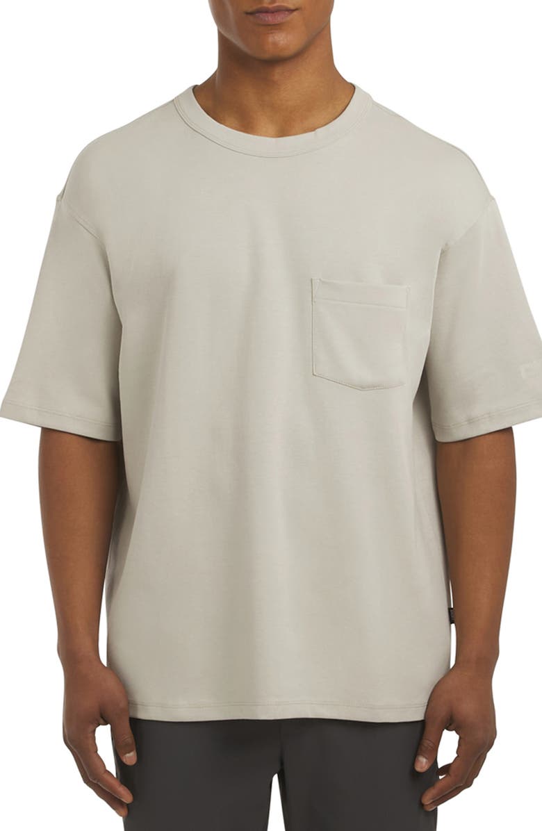DKNY SPORTSWEAR Giorgio Pocket T-Shirt, Main, color, Rock Salt