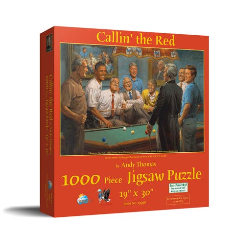 Callin' the Red 1000 piece Jigsaw Puzzle for Adults
