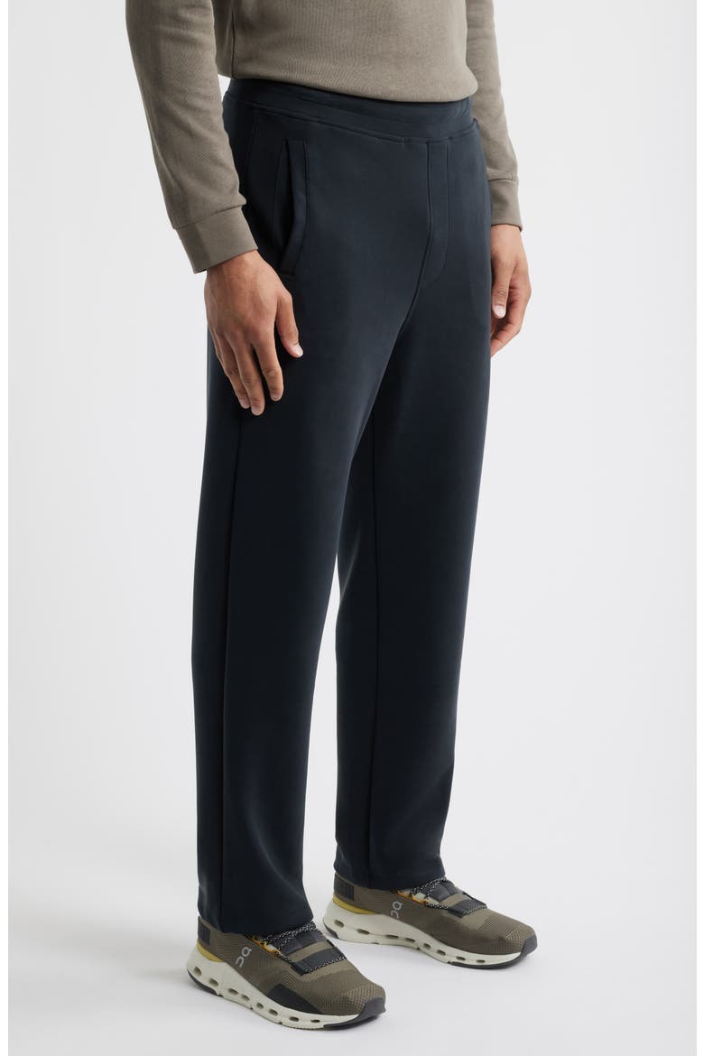 Tencel® Modal Bland Sweatpants, Alternate, color, JET BLACK