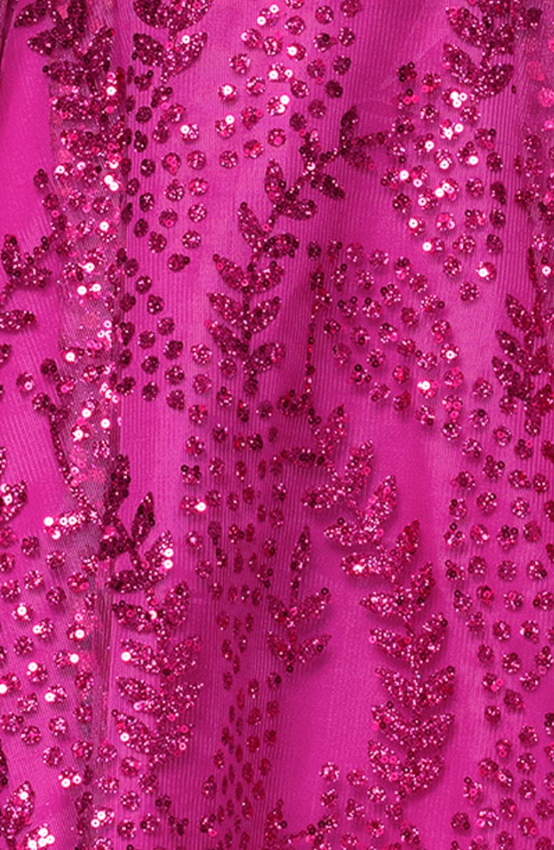 Blondie Nites Sequin Minidress, Alternate, color, Hot Pink