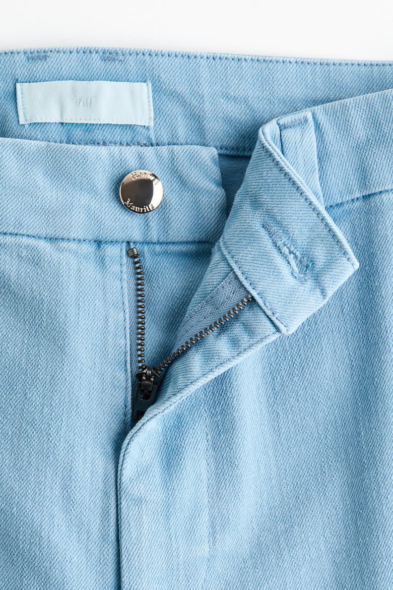 Flared High Jeans, Alternate, color, Light blue