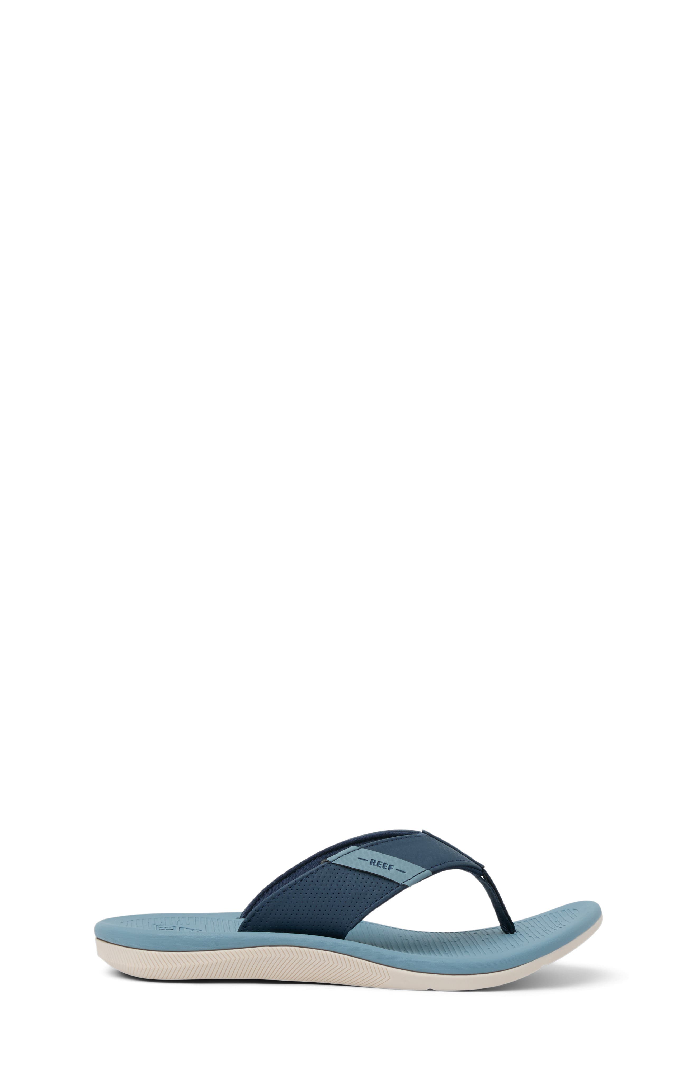 Kids' Santa Ana Flip Flop, Alternate, color, BLUE/ FADED BLUE