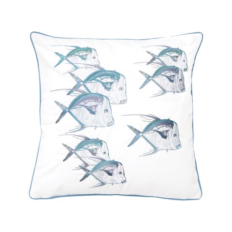 Lookdowns Sea glass Pillow