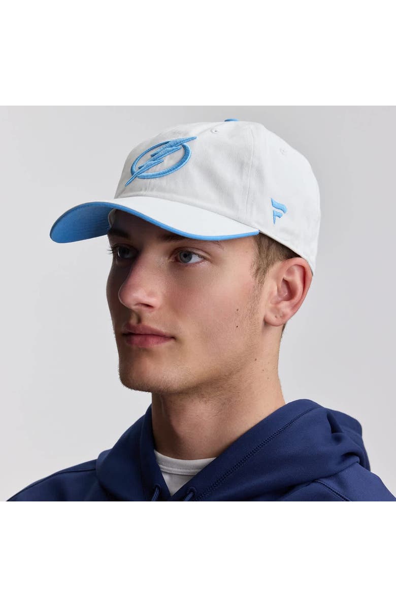 FANATICS Men's Fanatics  White Tampa Bay Lightning 2026 NHL Stadium Series Authentic Pro Adjustable Hat, Main, color, White
