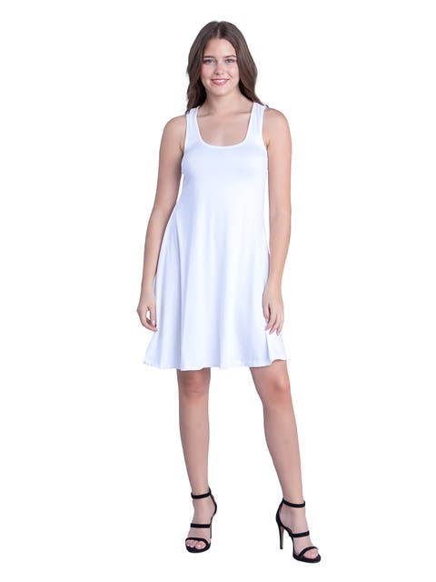 Sleeveless A-Line Fit and Flare Skater Dress