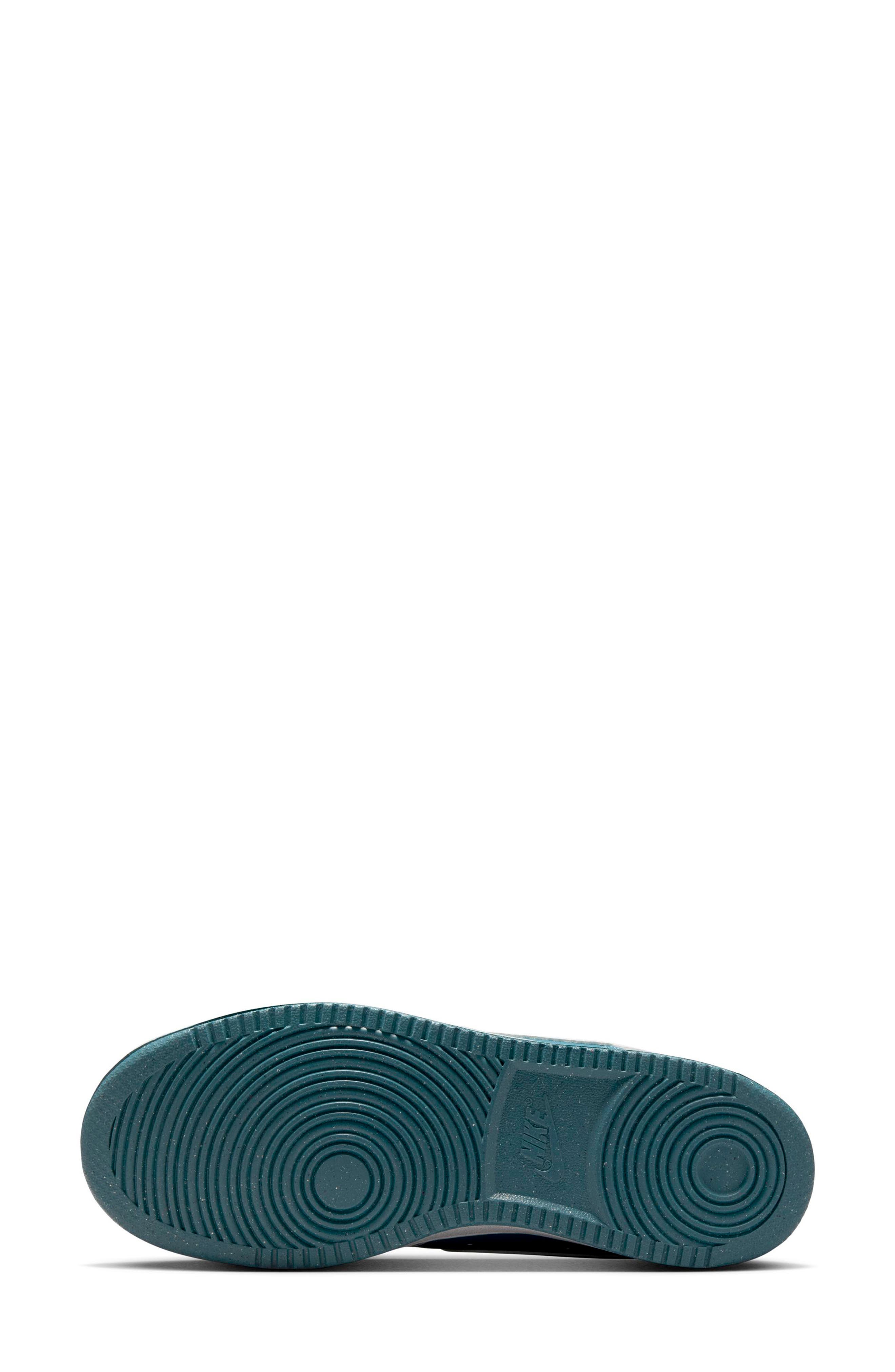 Nike Court Vision Low Sneaker, Alternate, color, White/ Smokey Blue