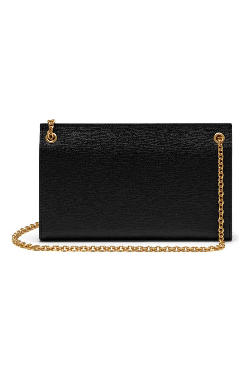 Mulberry Amberley Leather Clutch, Alternate, color, Black