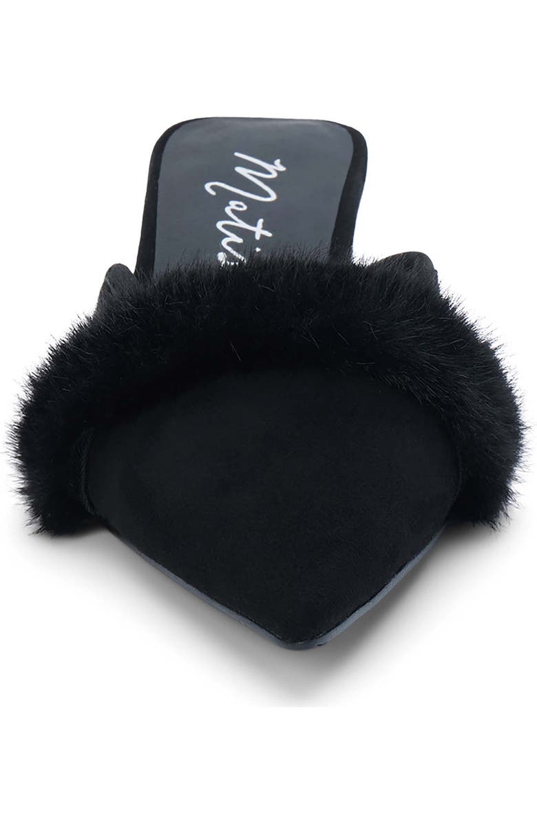 Matisse Kellan Pointed Toe Mule, Alternate, color, Black Suede