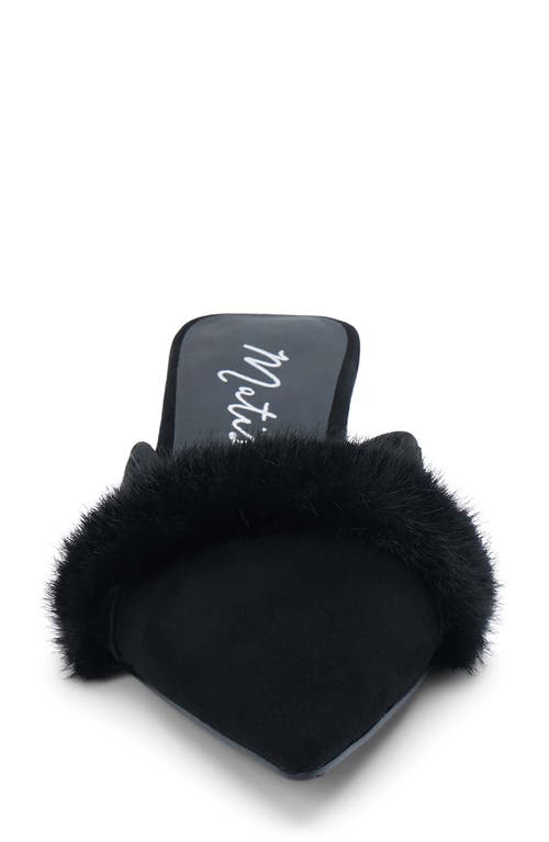 Matisse Kellan Pointed Toe Mule In Black
