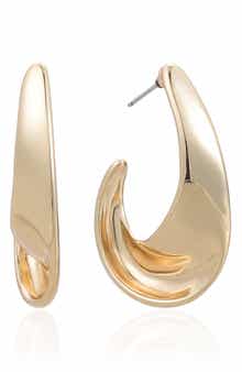 Ettika Whirl Hoop Earrings