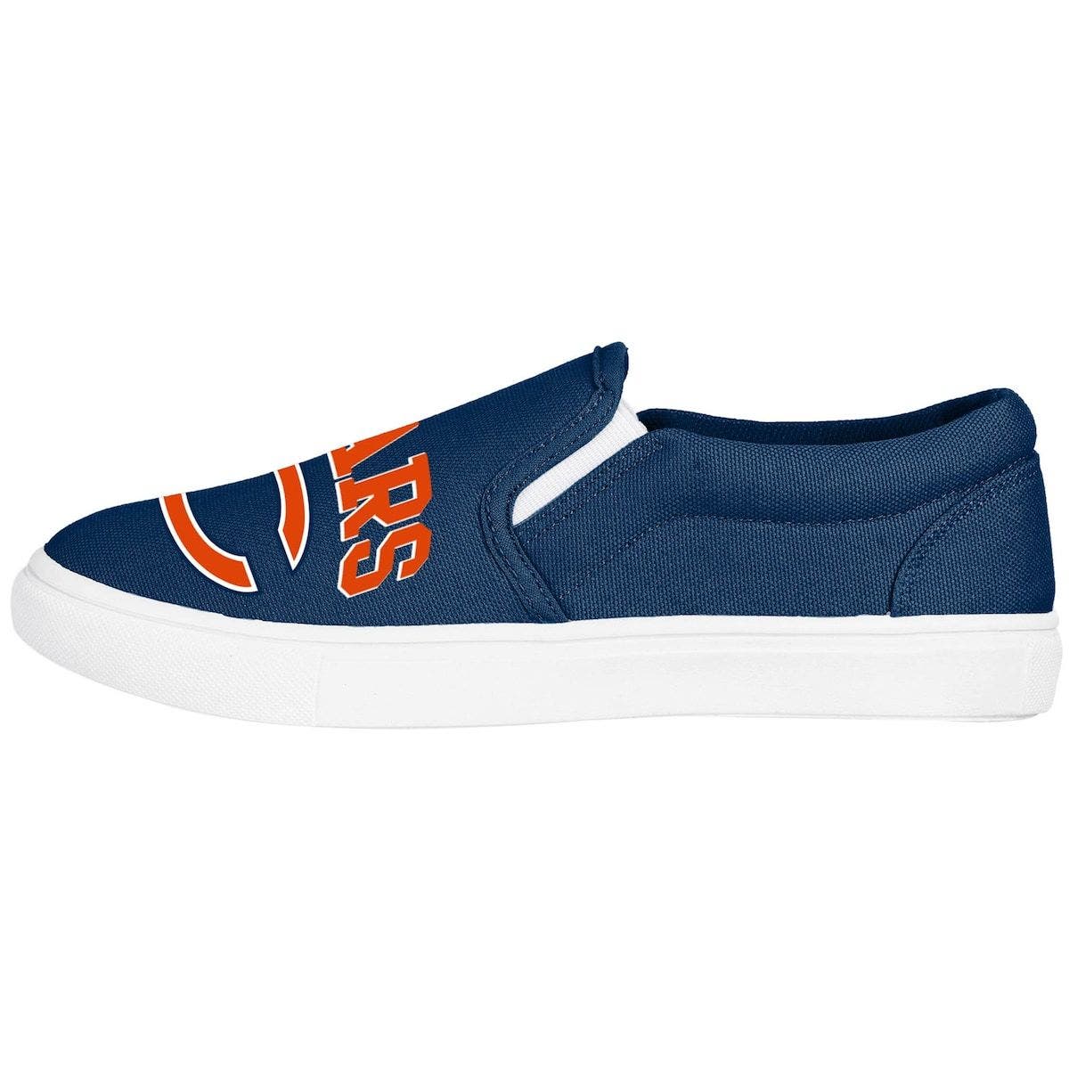 FOCO Women's FOCO Chicago Bears Big Logo Slip-On Sneakers, Alternate, color, 