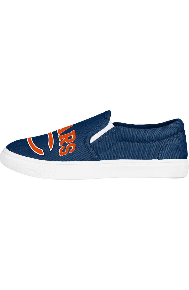 FOCO Women's FOCO Chicago Bears Big Logo Slip-On Sneakers, Alternate, color,