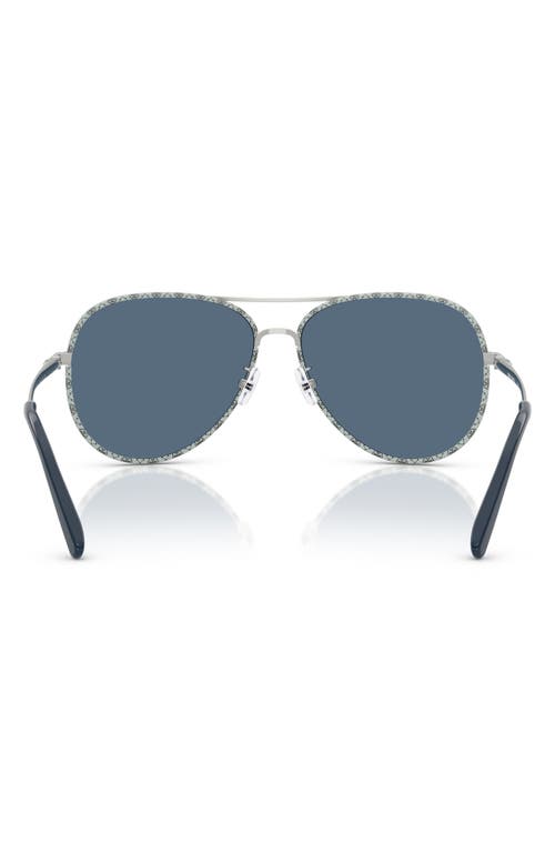 Tory Burch 60mm Pilot Sunglasses