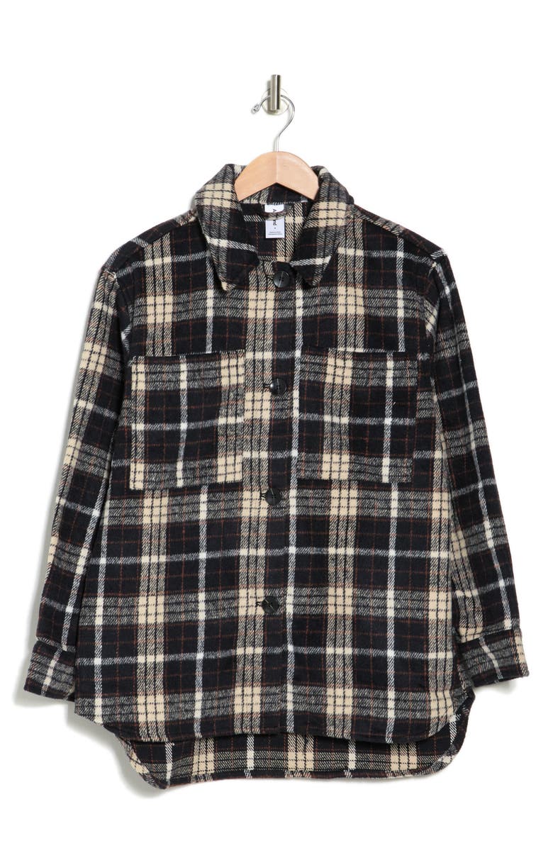 Abound Plaid Shacket, Alternate, color,