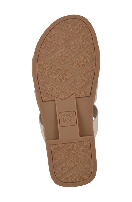 Cliffs By White Mountain Koala Slide Sandal In Eggshell Smooth