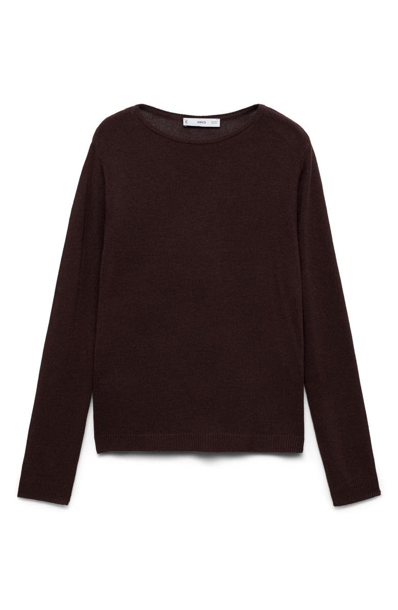 MANGO Boat Neck Sweater, Main, color,