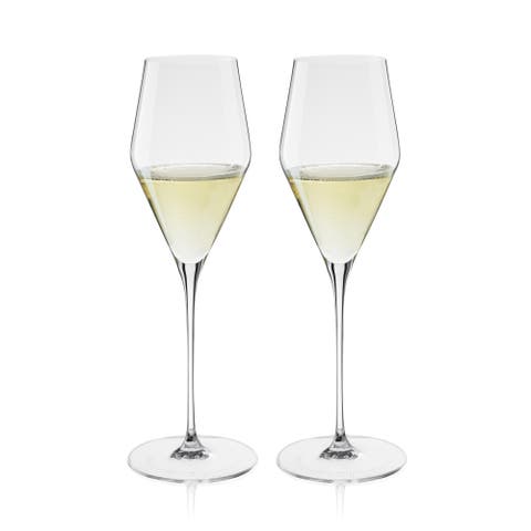 Definition Champagne Flute Glass Set of 2