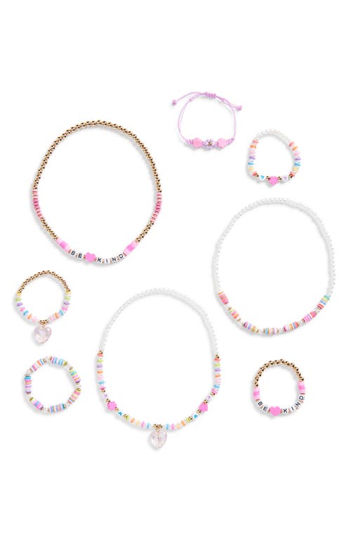 Capelli New York Kids' Assorted 8-pack Bracelets And Necklaces Set In Multi