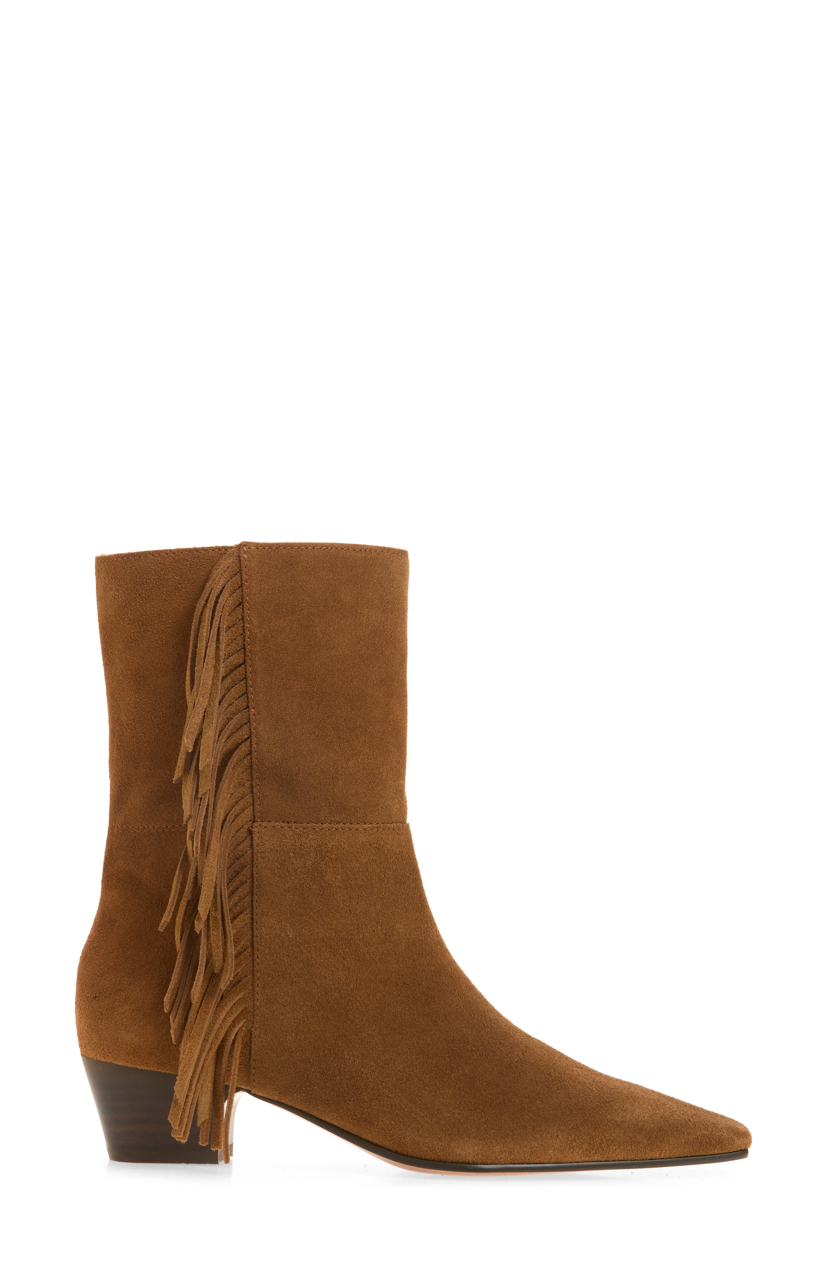 The Lexie Fringed Ankle Boot, Alternate, color, DRIED ACORN