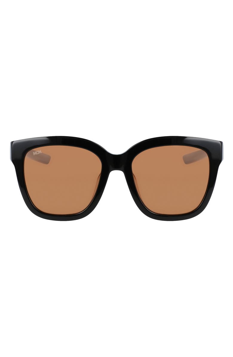 MCM 56mm Butterfly Sunglasses, Main, color,