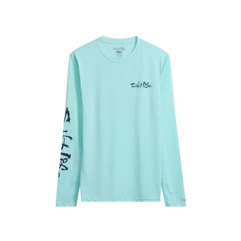 Liquid Depth Badge Long Sleeve SLX Performance Tee