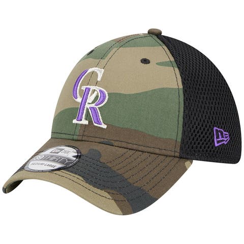 Men's New Era Camo Colorado Rockies Team Neo 39THIRTY Flex Hat