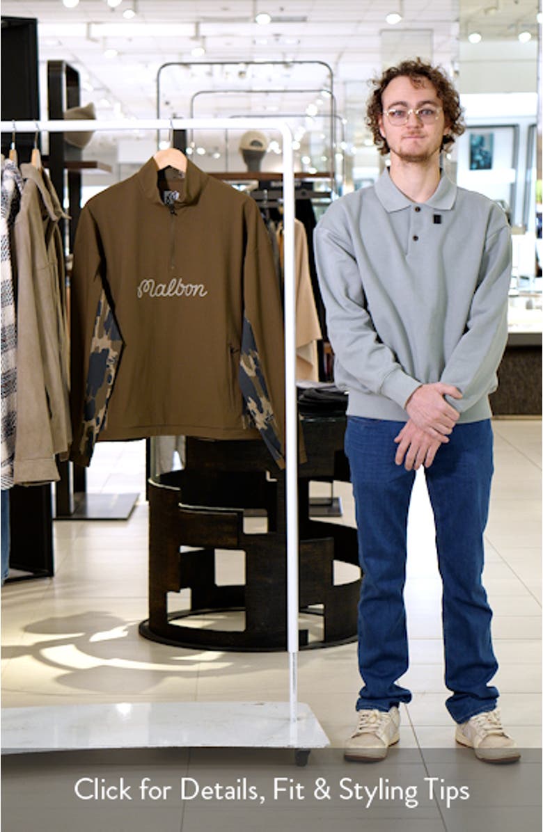 Tour Divot Quarter-Zip Camouflage Jacket, sales video thumbnail