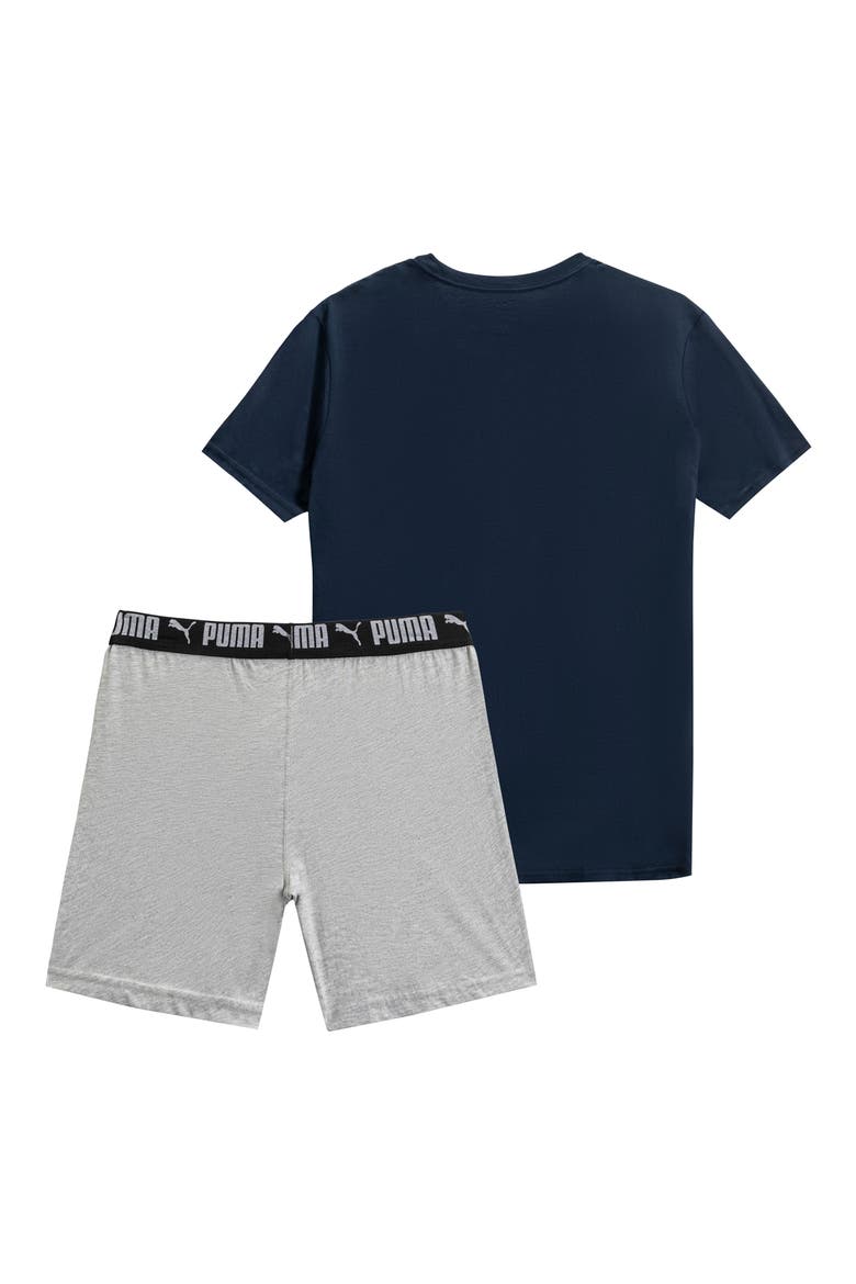Boxer Pajamas, Alternate, color, GREY/ NAVY