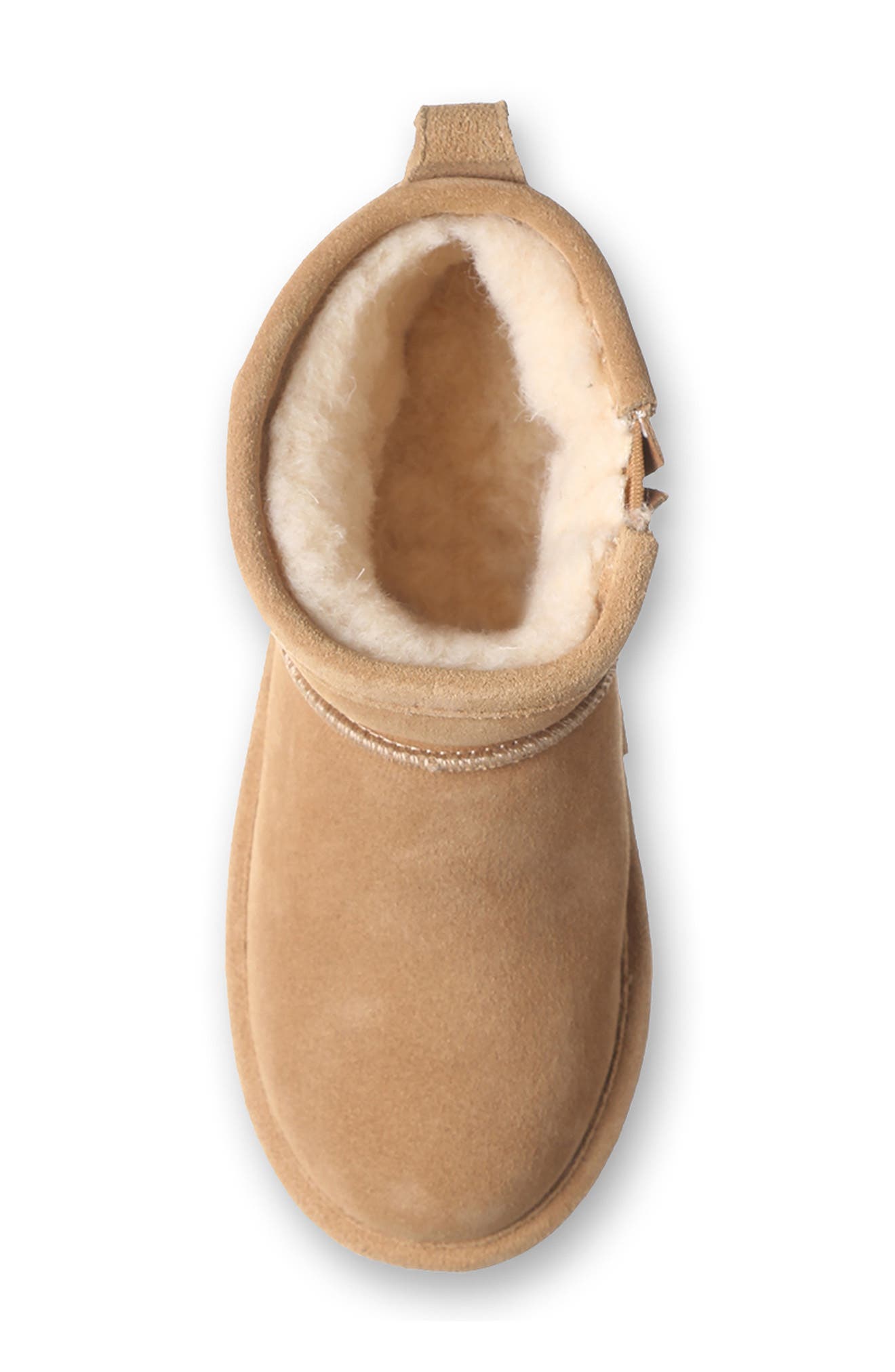 Kids' Retro Shorty Faux Fur Platform Boot, Alternate, color, ICED COFFEE SOLID