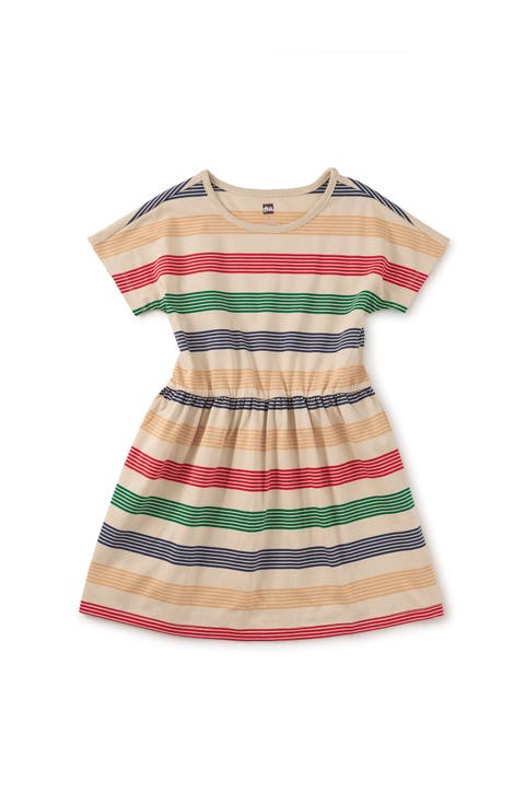 Short Sleeve Twirl Dress