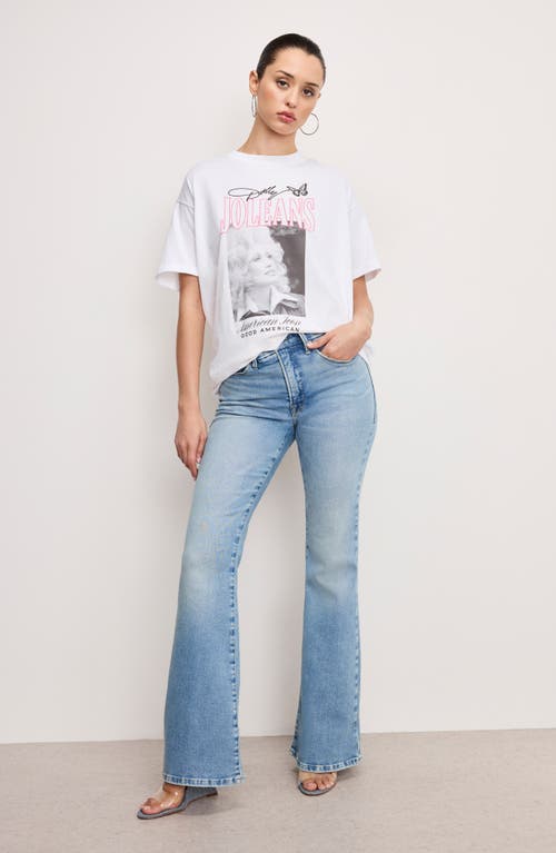 GOOD AMERICAN GOOD AMERICAN DOLLY OVERSIZED CONCERT TEE 