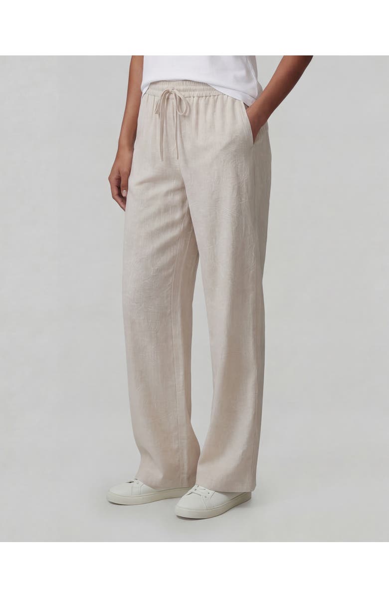 Lords of Harlech Paisley Explosion Womens Wide-leg Pant, Alternate, color, Paisley Explosion Ivory