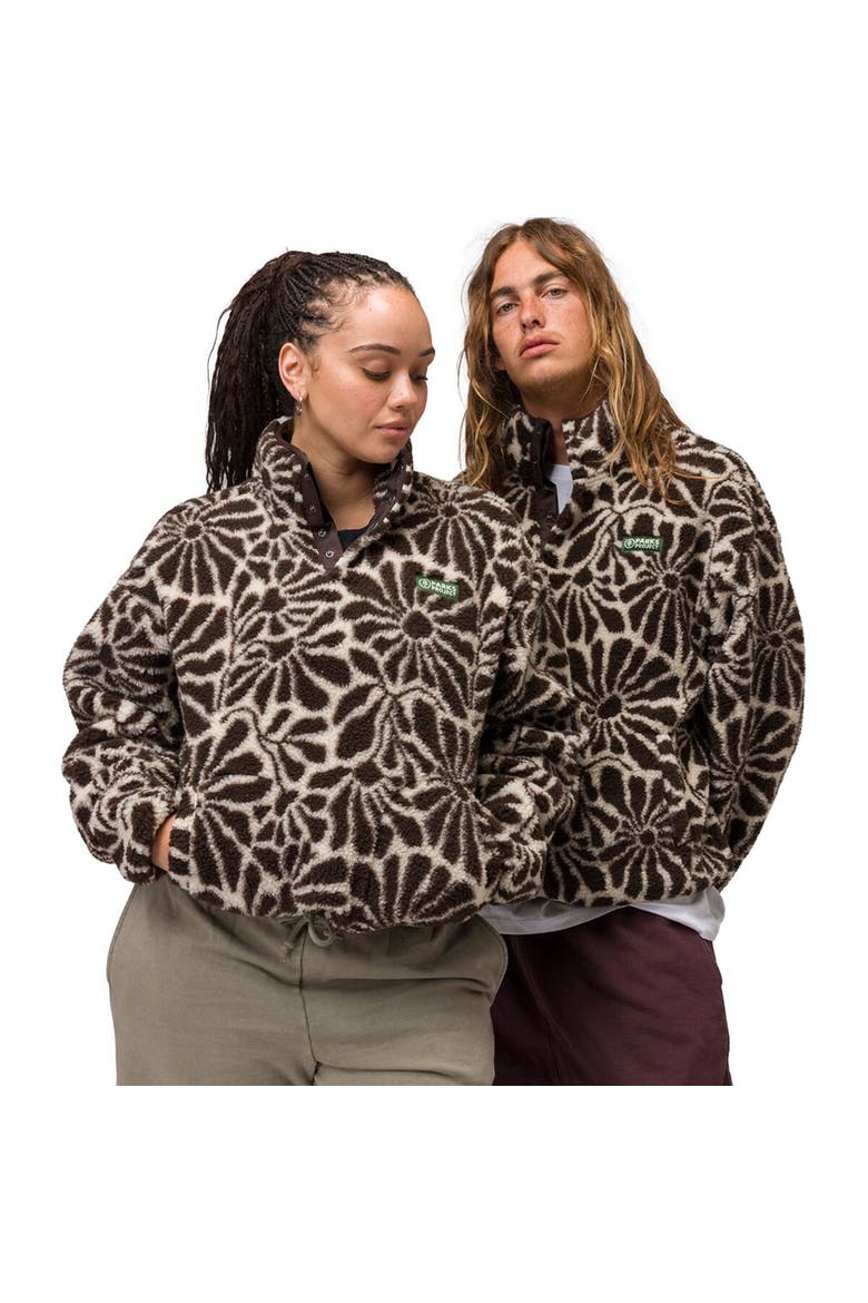 HIGH DSRT WLDFLWR FLEECE, Main, color, BRNNA