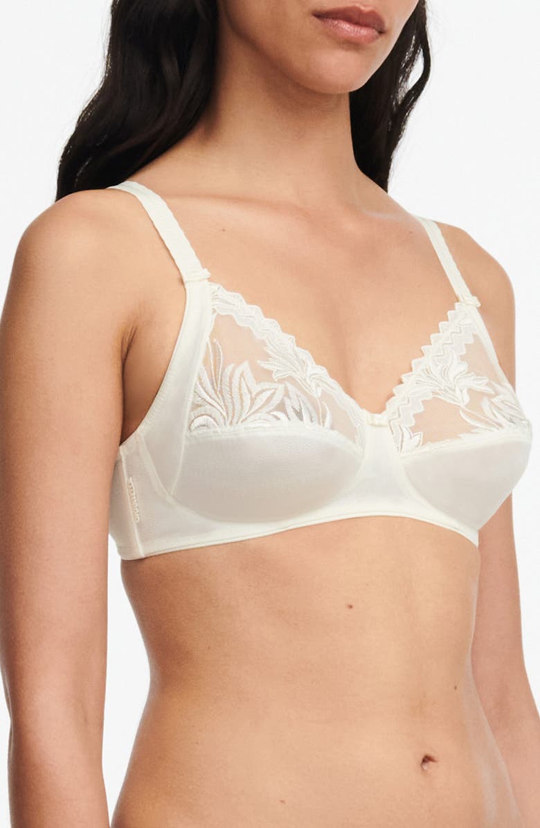 Chantelle Lingerie Amazone Soft Cup Bra, Alternate, color, Ivory