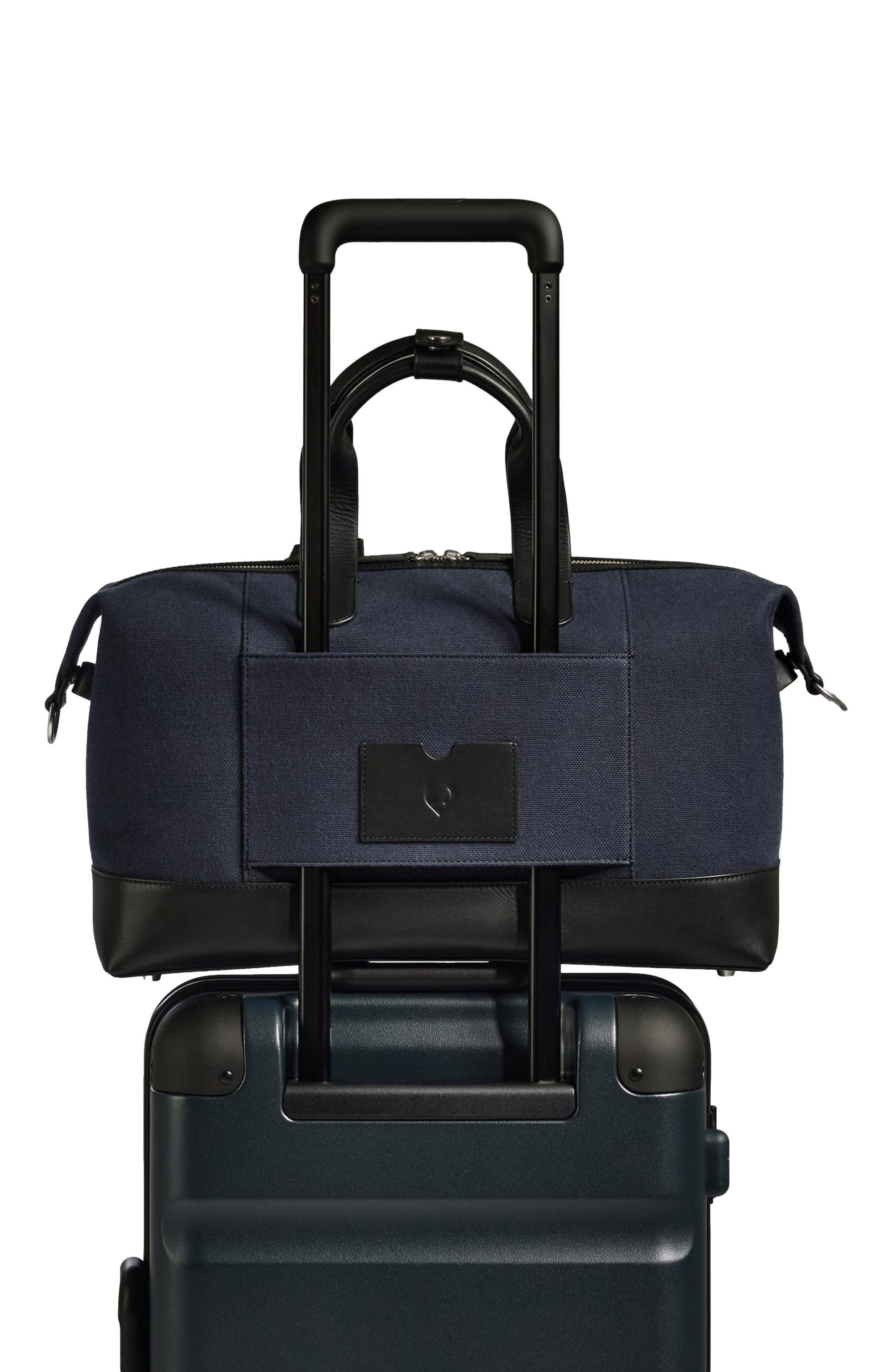 Heritage Overnight Bag in Navy, Alternate, color, Navy