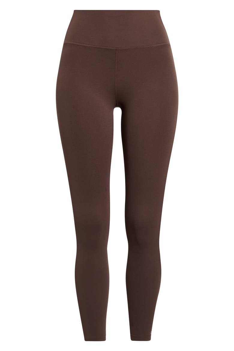 Bianca High Waist Rigor 7/8 Leggings, Alternate, color, DARK CHOCOLATE/ WHITE
