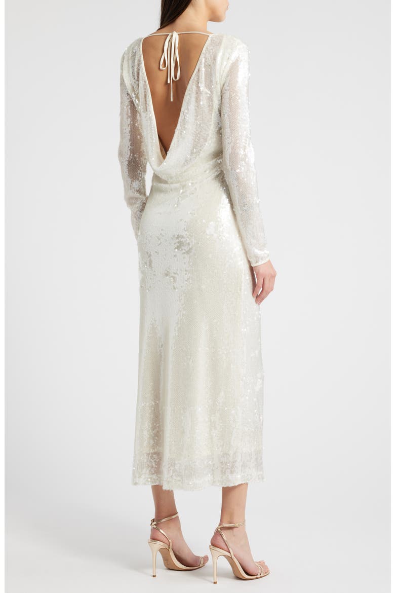 wayf sequin dress WAYF Ivy Sequin Dress