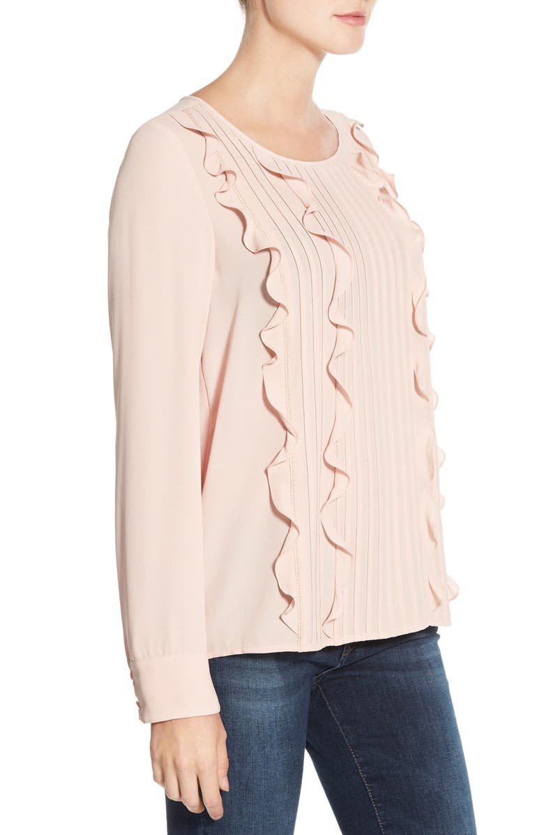 Halogen<sup>®</sup> Ruffle Front Blouse, Alternate, color, 
