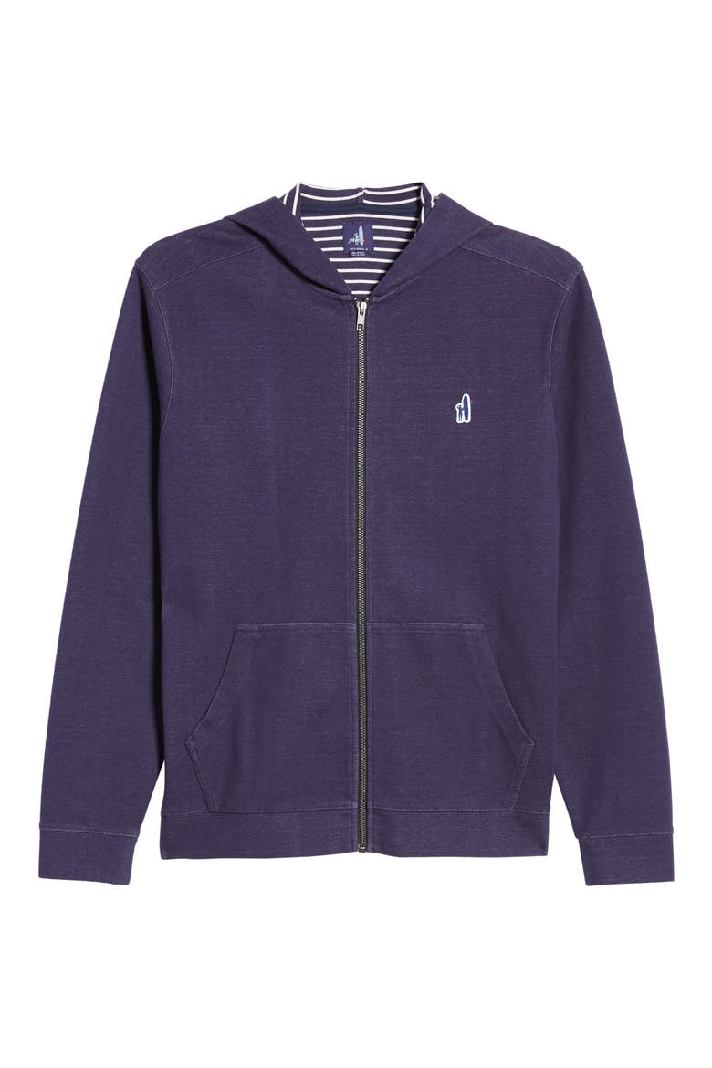 Burns Zip Hoodie, Alternate, color, TWILIGHT