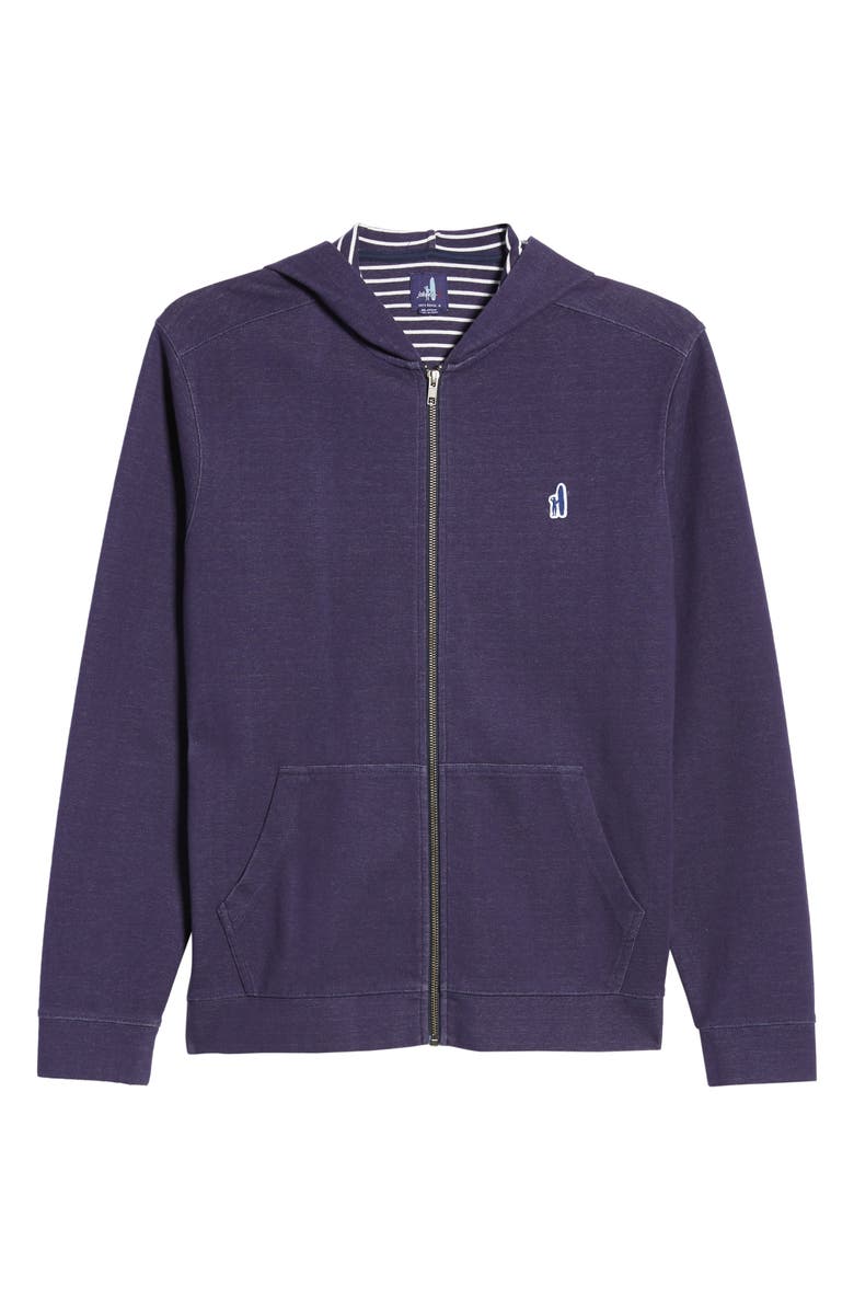 johnnie-O Burns Zip Hoodie, Alternate, color, 