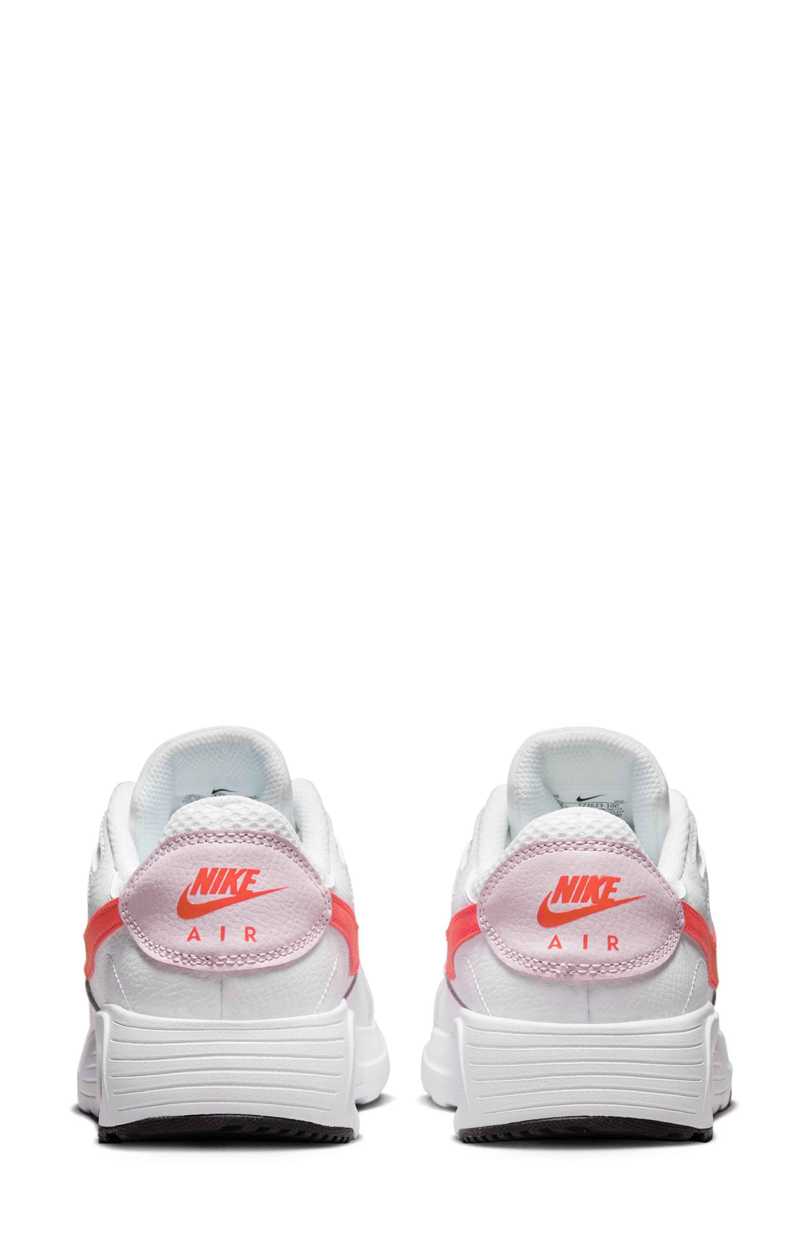 Nike Air Max SC Sneaker, Alternate, color, White/ Crimson/ Pink Foam