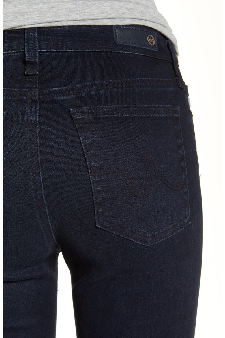 Mari High Waist Ankle Slim Straight Leg Jeans, Alternate, color, 3YRS INQUIRE