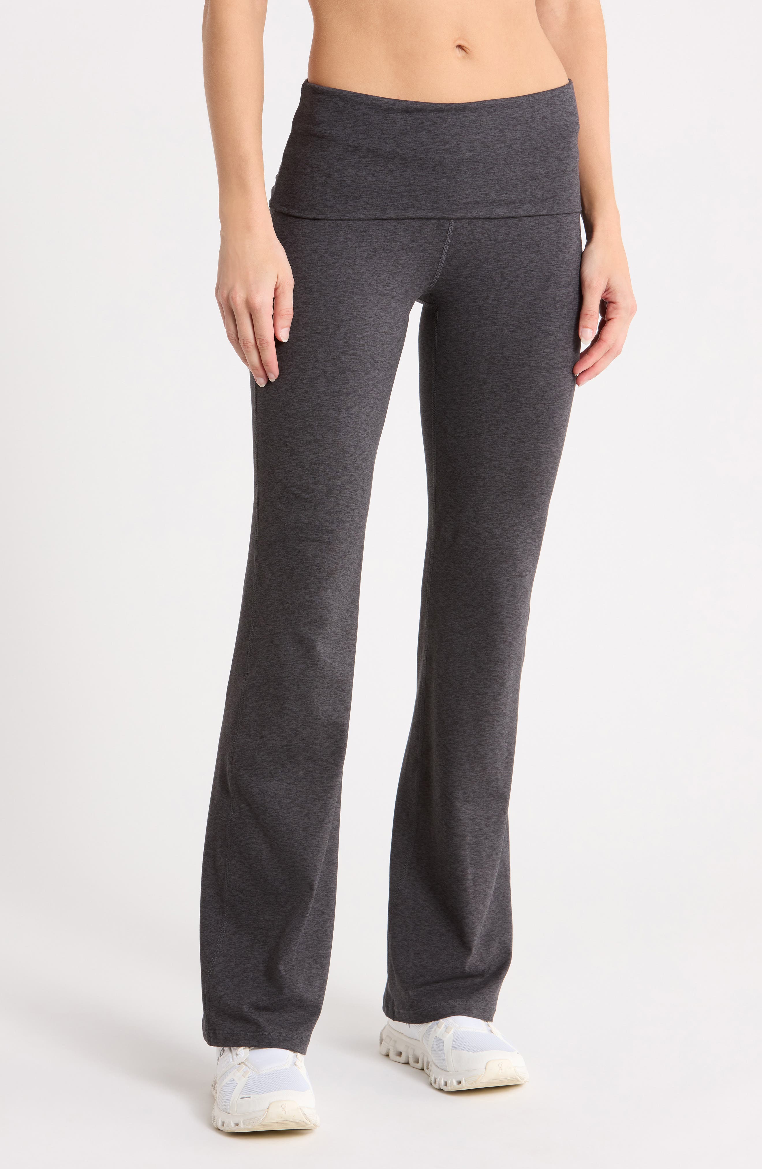 Aura Foldover Flare Leggings