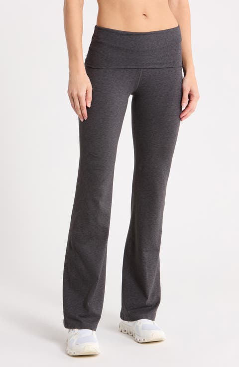 Aura Foldover Flare Leggings