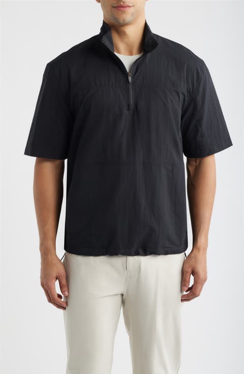 Golf Pro Silk Short Sleeve Quarter Zip