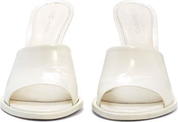 サンダル・ミュール Bottega Veneta \"Cha Cha\" open toe sandal Bottega Veneta® Women's Cha-Cha Mule in Deep red. Shop