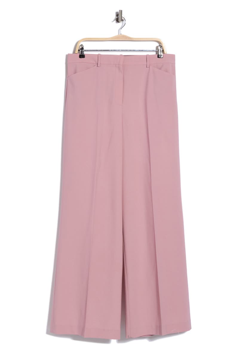 Terena Stretch Virgin Wool Pants, Alternate, color, DARK LOTUS