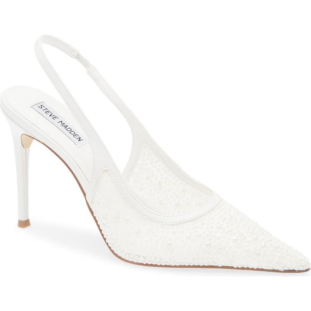 STEVE MADDEN STEVE MADDEN REYES POINTED TOE SLINGBACK PUMP