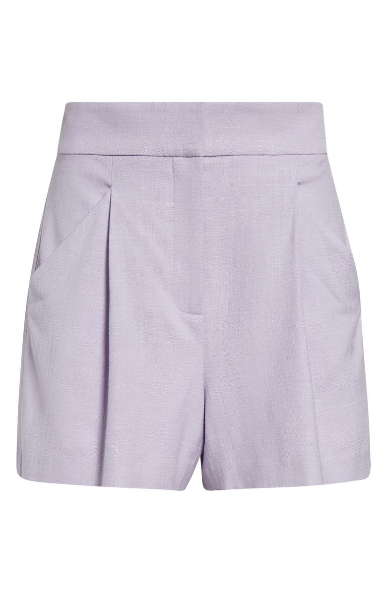 Veronica Beard Elbe Pleated Shorts, Alternate, color, 